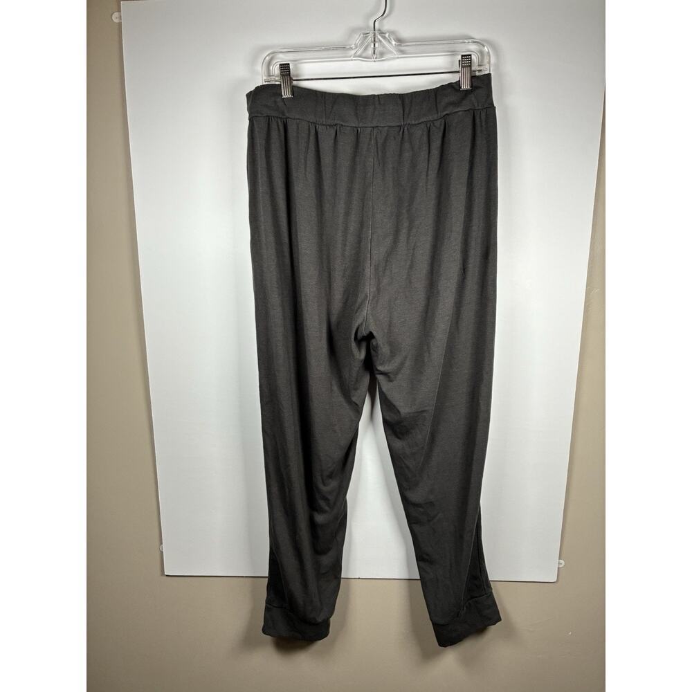 Cozy Earth Womens XL Bamboo Viscose Joggers Gray Drawstring Lounge Pants Soft - Picture 3 of 6